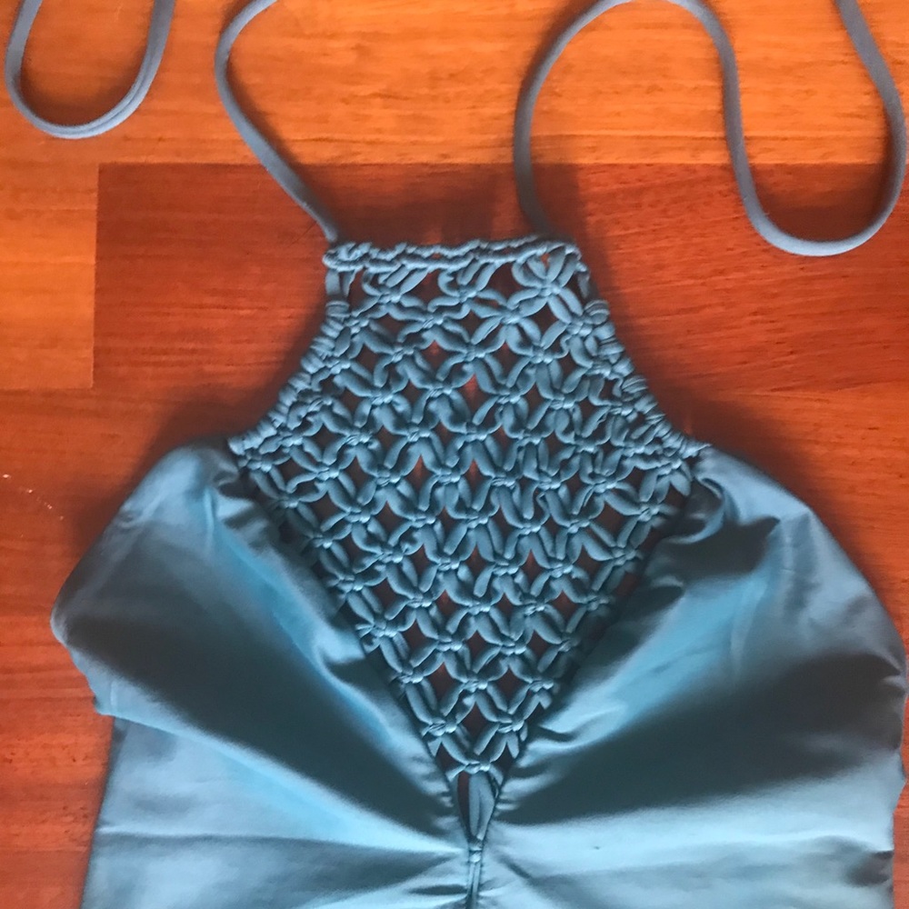 Sunkissed Crochet Over The Shoulder Mio One-Piece Swimsuit